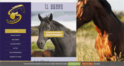 Desktop Screenshot of centre-equitation-34.com